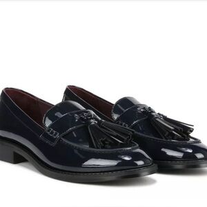 Women  Black Tassel Loafers Carolyn low 
By Franco sarto